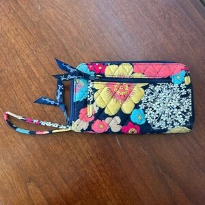 Vera Bradley Happy Snail Zip Around Wallet